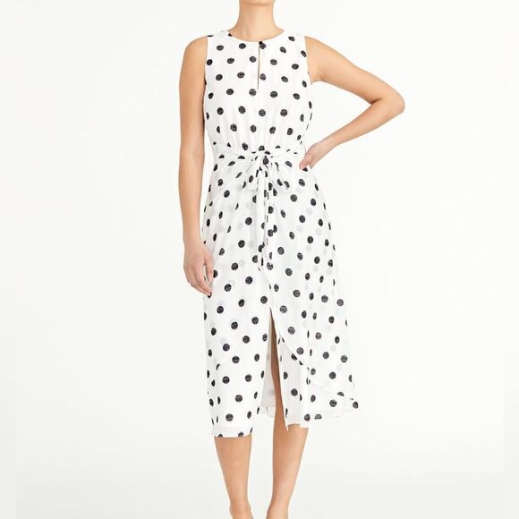 Rachel Roy Collection POLKA DOT TWIST MAXI Size XS - Picture 2 of 13